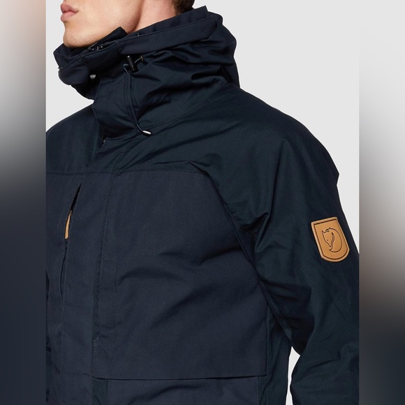 FJALLRAVEN Barents Parka - Men’s Large - Navy Blue - Picture 2 of 16